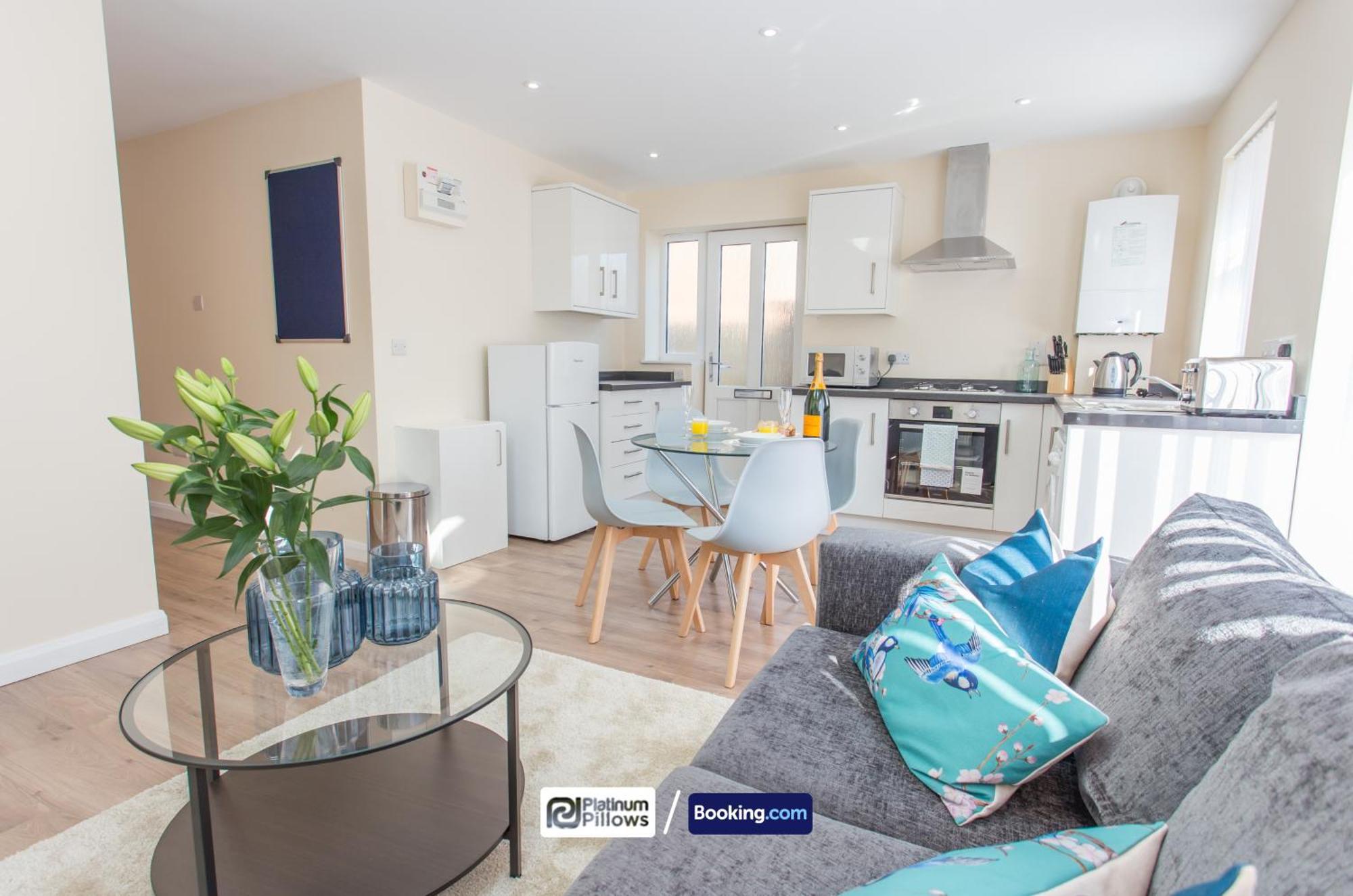 Modern Oxford 2 Bedroom Apartments, Near John Radcliffe Hospital, Weekly & Monthly Deals Exteriör bild